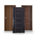 Puerta de panel de estilo americano de puerta de madera MDF profesional